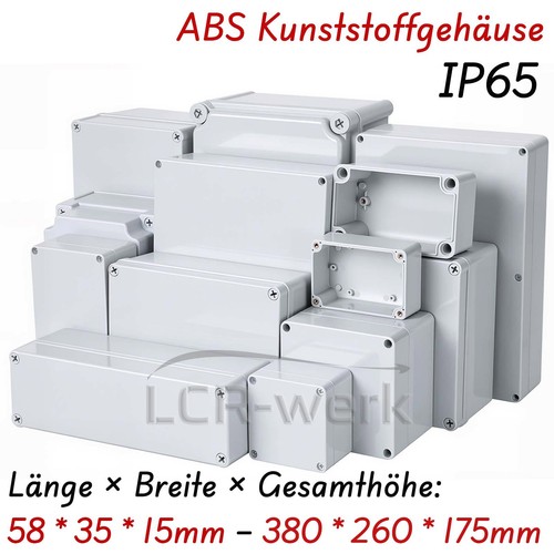 Elektronik projektbox abs - elektronik,
