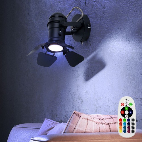 Rgb led wand leuchte klappen - rgb,