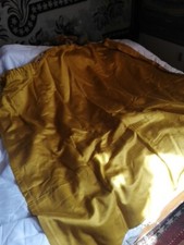 1 x  Vorhang Fensterverdunkelung retro 230x110cm, Goldfarben 