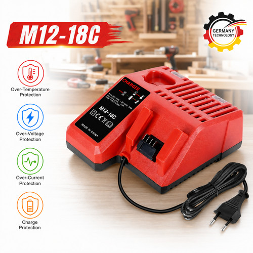 Akku ladegerät m12 18c - akku, m12-18c