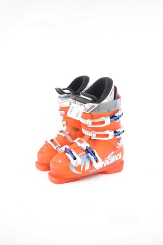 Skischuhe tecnica orange grau - skischuhe,