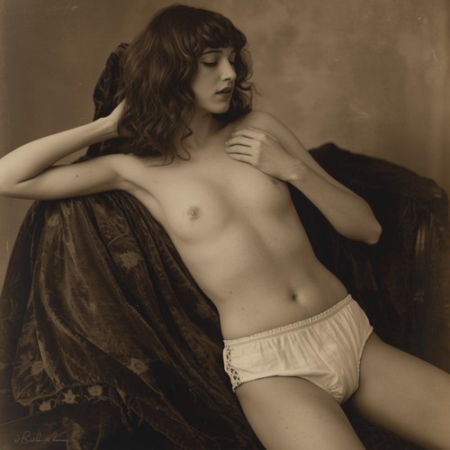 Dame frau model - dame, vintage