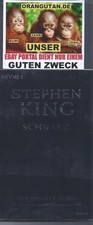 STEPHEN KING BUCH :SCHWARZ   S.FOTO+BESCHR. UNSERE ORANGUTAN HILFSAKTION
