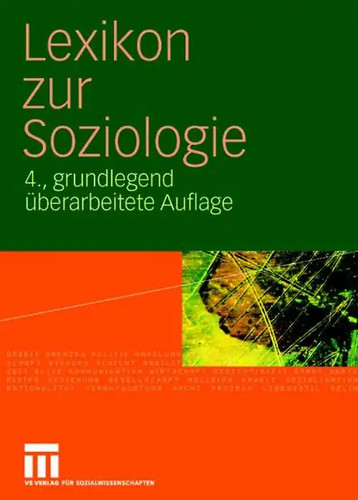 Lexikon zur soziologie - lexikon,