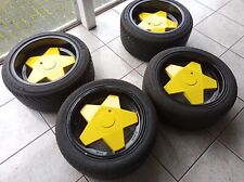 4 x Alufelgen für Porsche: BORBET Tiefbett Felgen 2 x 10J ×17 und  81/2 J x 17