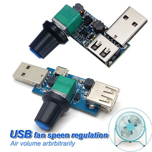 12v usb lüfter - 4v-12v,