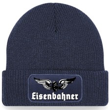 Deutsche Reichsbahn Eisenbahnfreunde Verein Logo Wintermütze Motiv Mütze DR