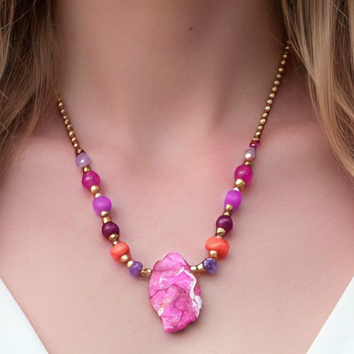 Sonnige statement kette ozean - kette,