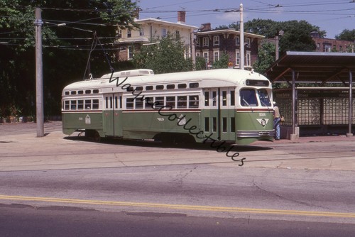 Septa pcc trolley 2168 - pcc, route