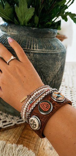 Noosa amsterdam lederarmband - noosa,