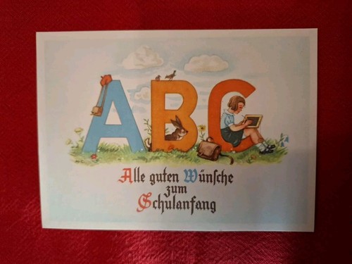 Alte künstlerkarte - alte,