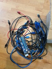 Q24C PCI-E Express 1x auf 16x Extender Riser Board Karte Adapter mit USB + SATA