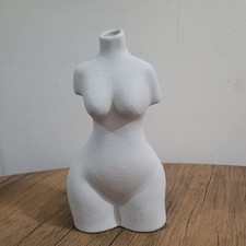 Große weiße Körper Büste