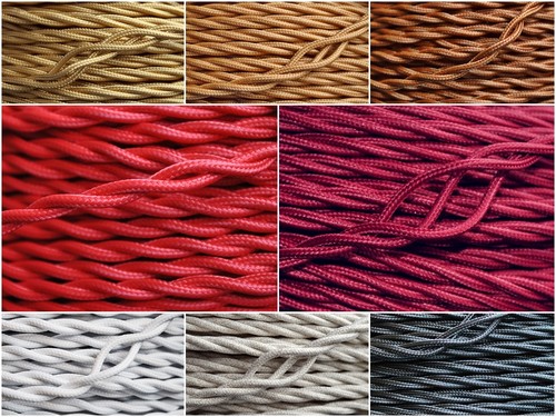 Textil stromkabel verseilt - stromkabel,
