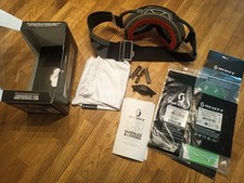 Motocross Brille mit Zubehör - Scott Prospect Sand Dust LS dunkelgr./schwarz-OVP