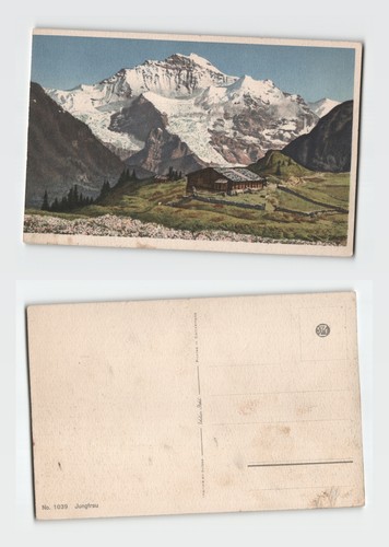 Schweizer alpen jungfrau - ak,
