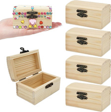 Mini Schatztruhe, 6 Stück