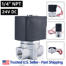 1/4" SS 24V DC Stainless Steel