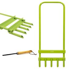 Hohlzange 5 Spike Hand Rasen Gras Bodenbelüfter Outdoor Garten & Reinigungswerkzeug