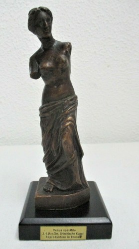 Bronzefigur venus von milo - bronzefigur,
