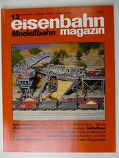 Eisenbahn Magazin Modellbahn Dezember 1994 Ludwigs Westbahn Löschberglok H-25594