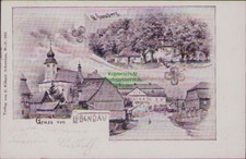 162992 AK Lobendau in Böhmen 1900 Lobendava Kirche St. Annaberg