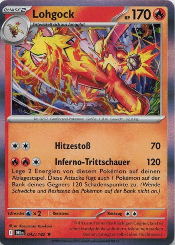 Pokémon lohgock ewige rivalen - lohgock,