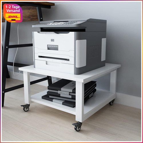 Druckertisch mit rollen - druckertisch,
