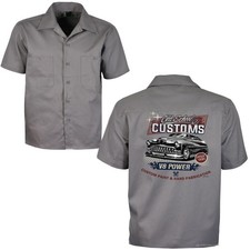 Hot rod auto hemd work - hemd,