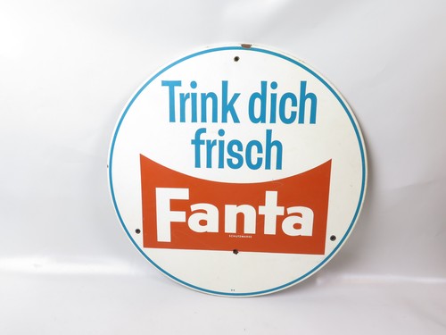 Fanta werbeschild pressholz - fanta,