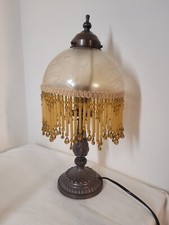 Schöne Tisch Lampe Vianne Glas Schirm