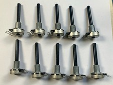 10x pcs Stück Drehpoti, Potentiometer 4k7 Ohm Linear 4mm, langer Drehstift, Poti