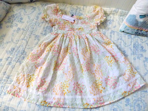 Kinderkleid mit smokeinsatz - mit, /