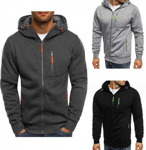 Herren hoodie fleece - hoodie, warm