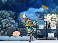 3D Meer Koralle Fisch Q4137