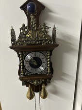 Wanduhr Zaandam Zaanse NU ELCK SYN SIN Hollanduhr holländische Pendeluhr WUBA