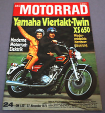 Das Motorrad 24/1971 Yamaha XS
