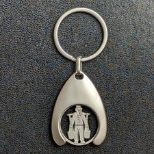 Schlüsselanhänger mit Einkaufswagen Chip EKW Chip Hamburg Hummel