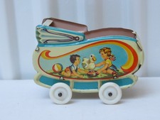 Puppenwagen Blech Spielzeug Puppenstube