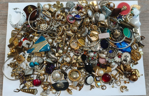 Schmuck konvolut ohrringe und - schmuck,