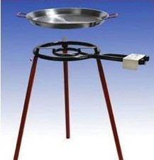 Großes paella grill set für - paella, grill-set