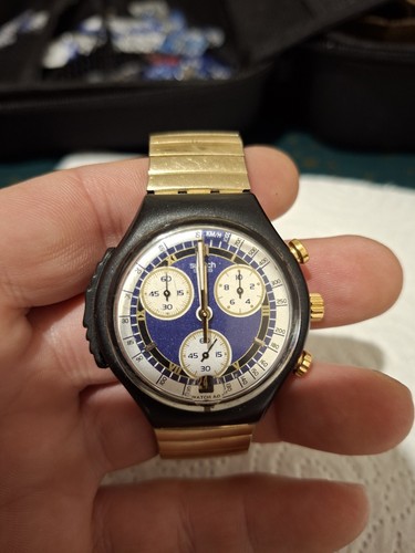 Swatch alarm chronograph - swatch,