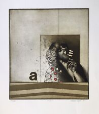 Klaus Böttger Radierung „Lolly“ Probe signiert