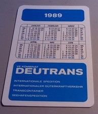 Alter kleiner Taschenkalender