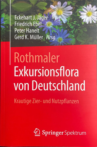 Rothmaler exkursionsflora von - exkursionsflora,