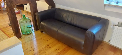 Sofa sitzer kunstleder - sofa, 2