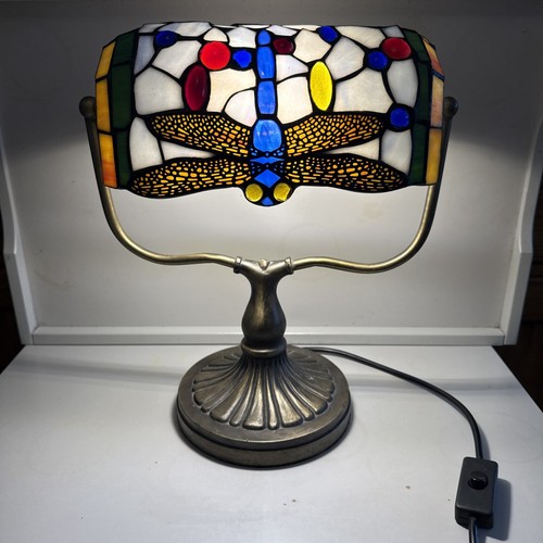 Tiffany drachenfliege lampe - tiffany,