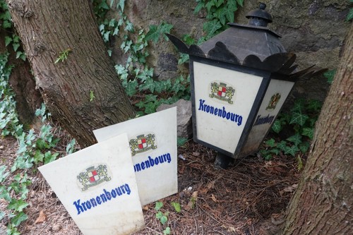 Werbelaterne kronenbourg - werbelaterne,