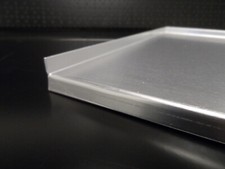 Thekenbleche 8x Alu 40x30x1cm Bleche wie neu Ausstellbleche Bäckerei Backshop