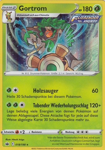 Gortrom 018 198 - 018/198, pokemon